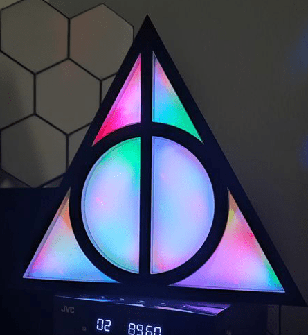 Lampe LED Harry Potter Les reliques de la mort