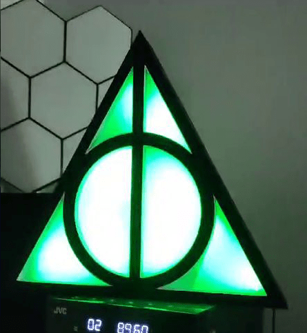 Lampe LED Harry Potter Les reliques de la mort