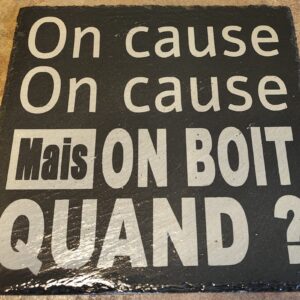 Dessous de plat ardoise