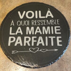 Dessous de plat ardoise
